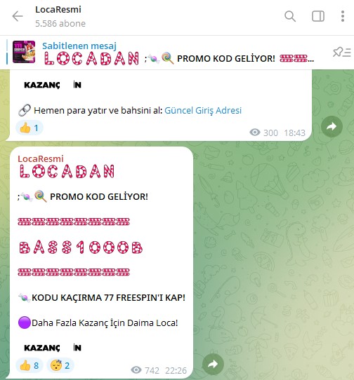 Betloca Telegram